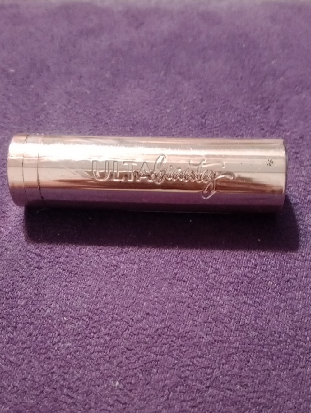 Ulta Beauty Rose Gold Metallic Lipstick Tube